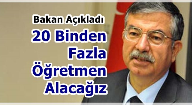 20 Binden Fazla Öğretmen Alacağız