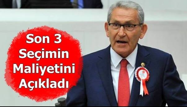"Son 3 Seçim Millete Kağıt Maliyeti 45 Milyon Lira"