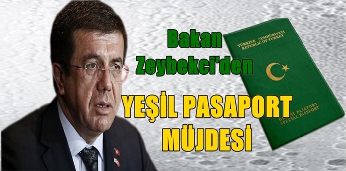 Bakan Zeybekci'den Yeşil Pasaport Müjdesi