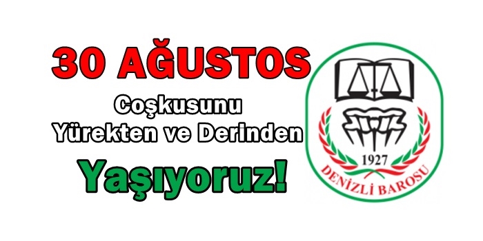 30 Ağustos Zafer Bayramınızı Kutlarız!