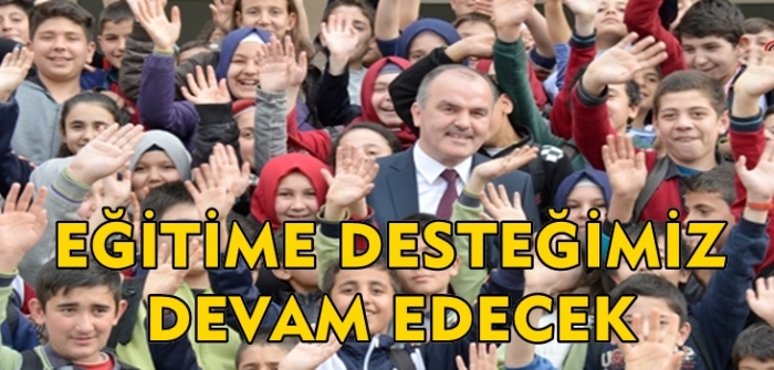Gürlesin : Eğitime Desteğimiz Devam Edecek