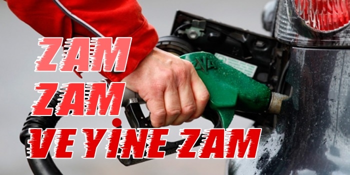 Benzin ve Motorine Zam!