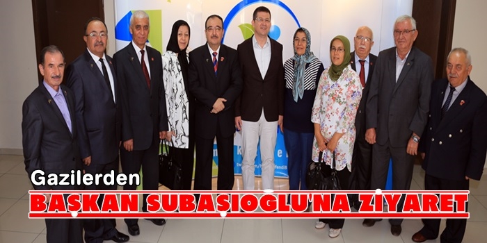 Gaziler Başkanı Ziyaret Etti
