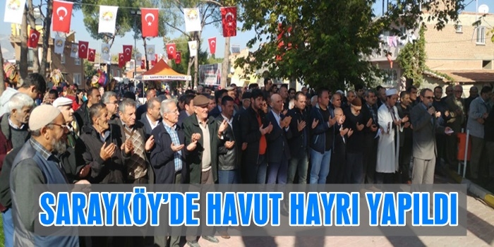 Sarayköy Belediyesi,Deve Güreşi İçin Hayır Düzenledi