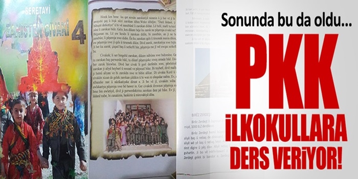 PKK İlkokullu Çocuklara Militanlık Aşılıyor