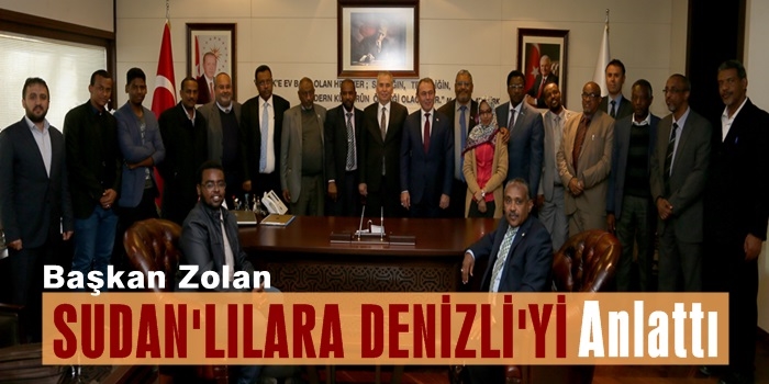 Sudan Heyetinden, Başkan Zolan’a Ziyaret