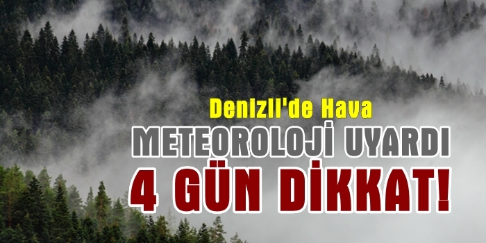 Dikkat! Meteoroloji Uyardı...