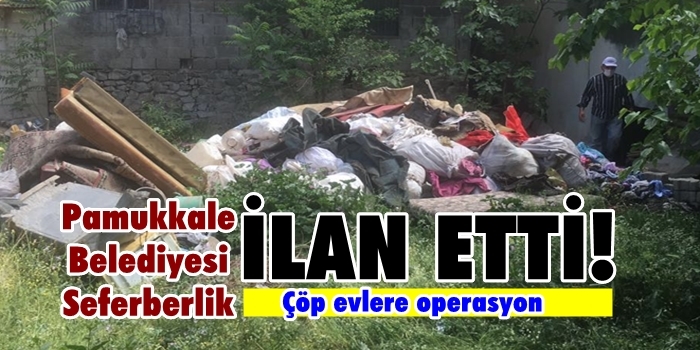 Pamukkale Belediyesi Seferberlik İlan Etti!