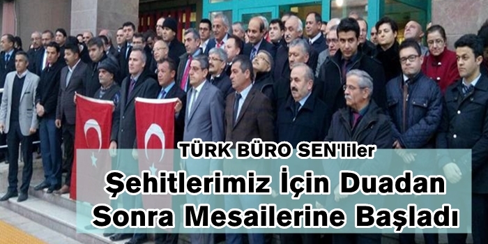 Denizli Türk Büro Sen Dua Ettiler
