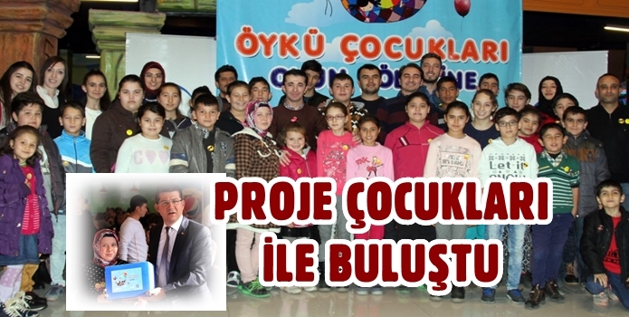 Başkan Subaşıoğlu,Proje Çocukları İle Buluştu