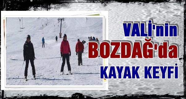 Tavas Bozdağ'da Kayak Merkezi En Cazip Yer
