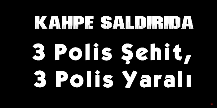 3 Polis Şehit, 3 Polis Yaralı