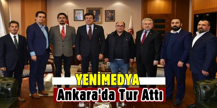 YENİMEDYA Ankara'da Tur Attı