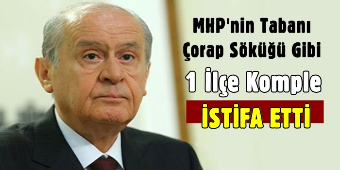 MHP'de İstifalar Durmuyor!..