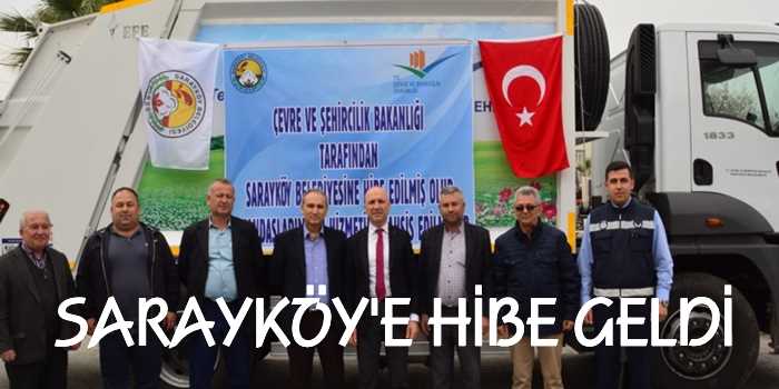 Çevre Bakanlığından Sarayköy'e Hibe