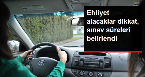 Ehliyet Alacaklar Dikkat!