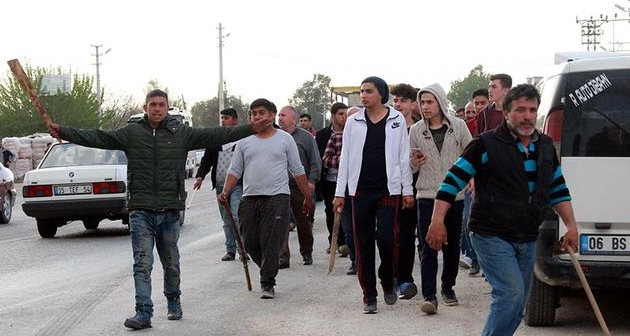 Yine Suriyeli Gerginliği,30 Kişi Yaralandı