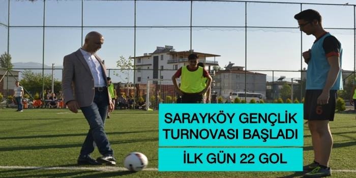 Sarayköy’de Gençlik Turnuvası Başladı