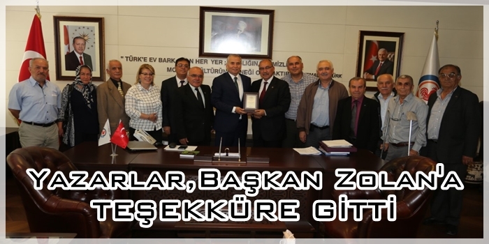 YAZ-AR-BİR'den Başkan Zolan’a teşekkür