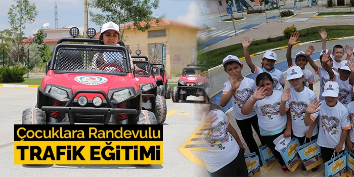 Büyükşehir'den Çocuklara Trafik Eğitimi