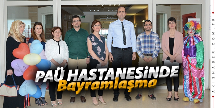Paü Hastanesinde Bayramlaşma