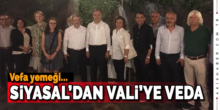 İstanbul Siyasal'dan Vali'ye Veda