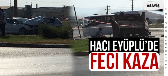 Hacıeyüplü'de Kaza,2'si Ağır 7 Yaralı