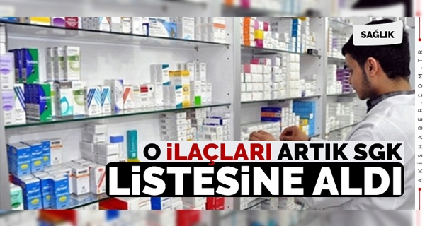 O İlaçları Artık Listesine Aldı