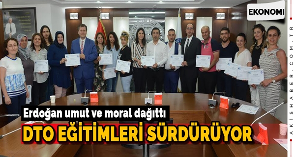 DTO’dan 90 Girişimciye Daha Sertifika