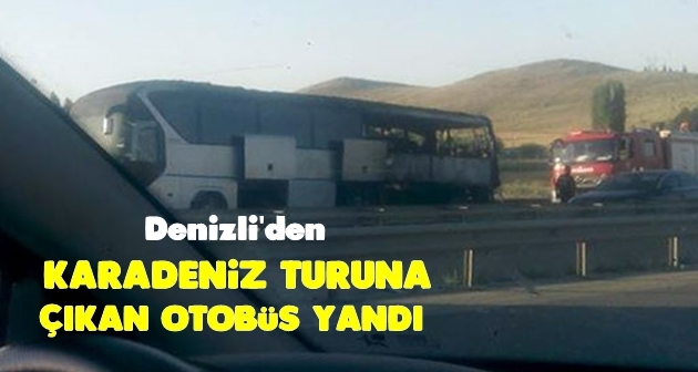 Denizli'den Tura Çıktı,Afyonkarahisar'da Yandı