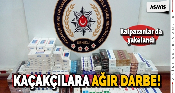 Kaçakçı ve Kalpazanlara Darbe!