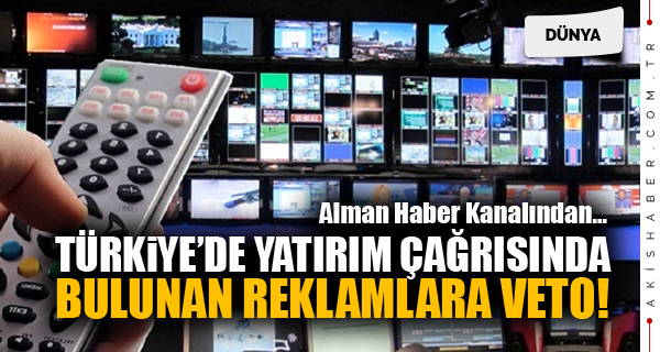 Türkiye İle İlgili Reklamlara Veto