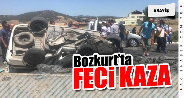 Bozkurt'ta Feci Kaza; 1 Can Kaybı