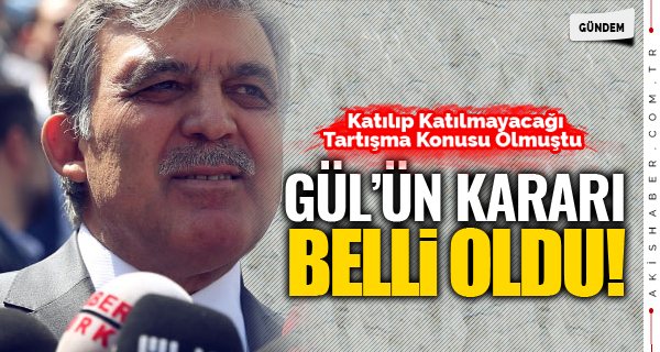 Abdullah Gül'den Flaş AKP Kararı