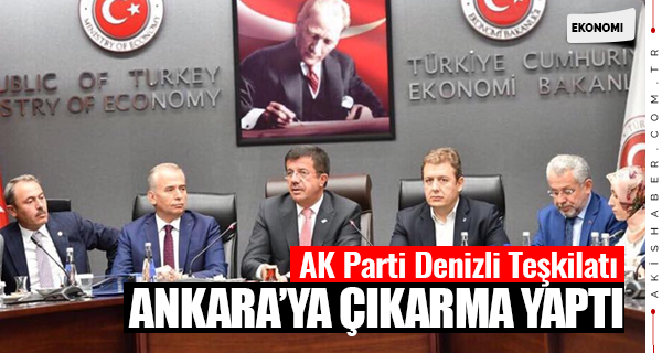 AK Parti Denizli Teşkilatı, Ankara'ya Çıkarma Yaptı