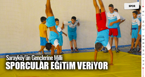 Sarayköy'ün Gençleri Sporda büyüyor