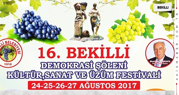 Bekilli Festivali Başlıyor