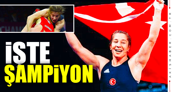 Türk Kadın Güreşçi Avrupa Şampiyonu Oldu