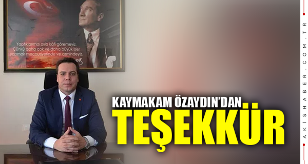 ''Etkinliklere Katılanlara Teşekkür Ediyoruz''
