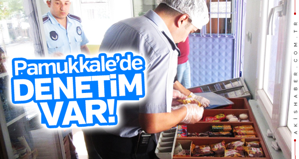 Pamukkale'de Okul Kantinlerine Sıkı Denetim