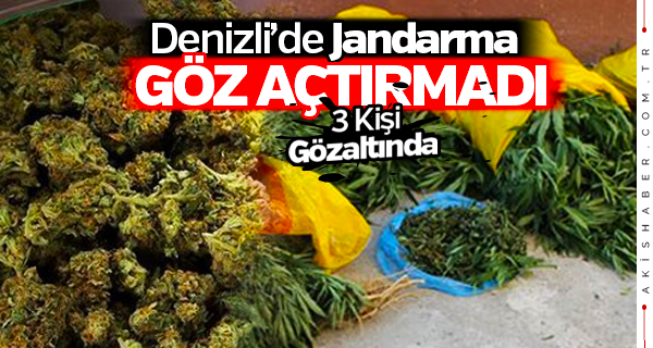 Denizli'de Zehir Tacirlerine Operasyon