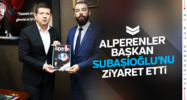 Denizli Alperen Ocakları Başkan Subaşıoğlunu Ziyaret Etti