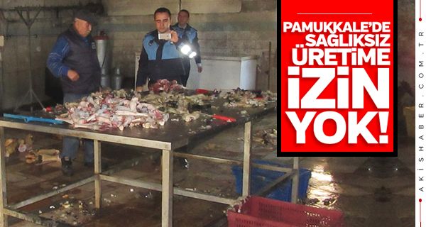Kaçak İmalathanelere Geçit Yok