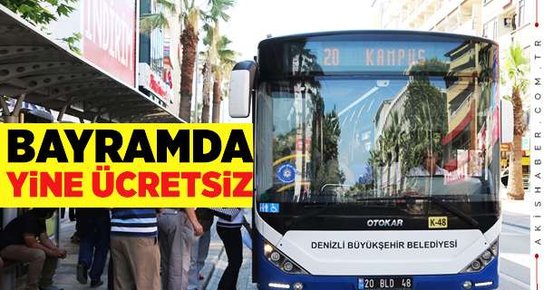 Cumhuriyet Bayramı’nda Otobüsler Ücretsiz