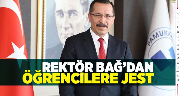 Hüseyin Bağ'dan Öğrencilere Jest