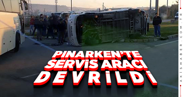 Servis Aracı Kaza Yaptı