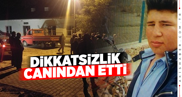 16 Yaşındaki Genç Canından Oldu