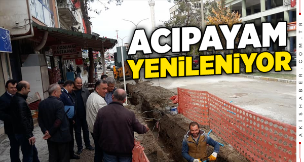 Acıpayam'da Alt Yapı'da Sona Yaklaşıldı