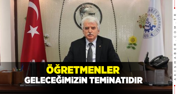 DTB Başkanı Tefenlili'nin Öğretmenler Günü Mesajı