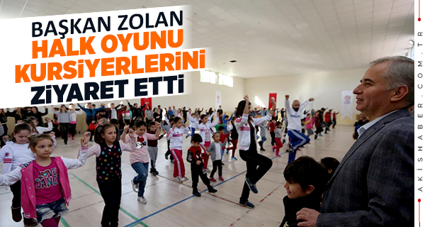 Başkan Zolan Kursiyelerle Tek Tek İlgilendi